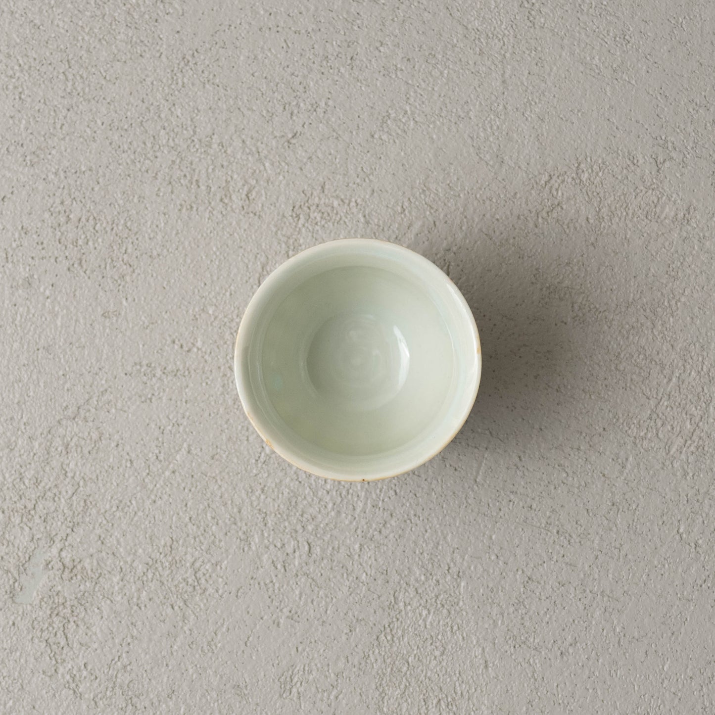 Fluted Celadon Tea Cup
