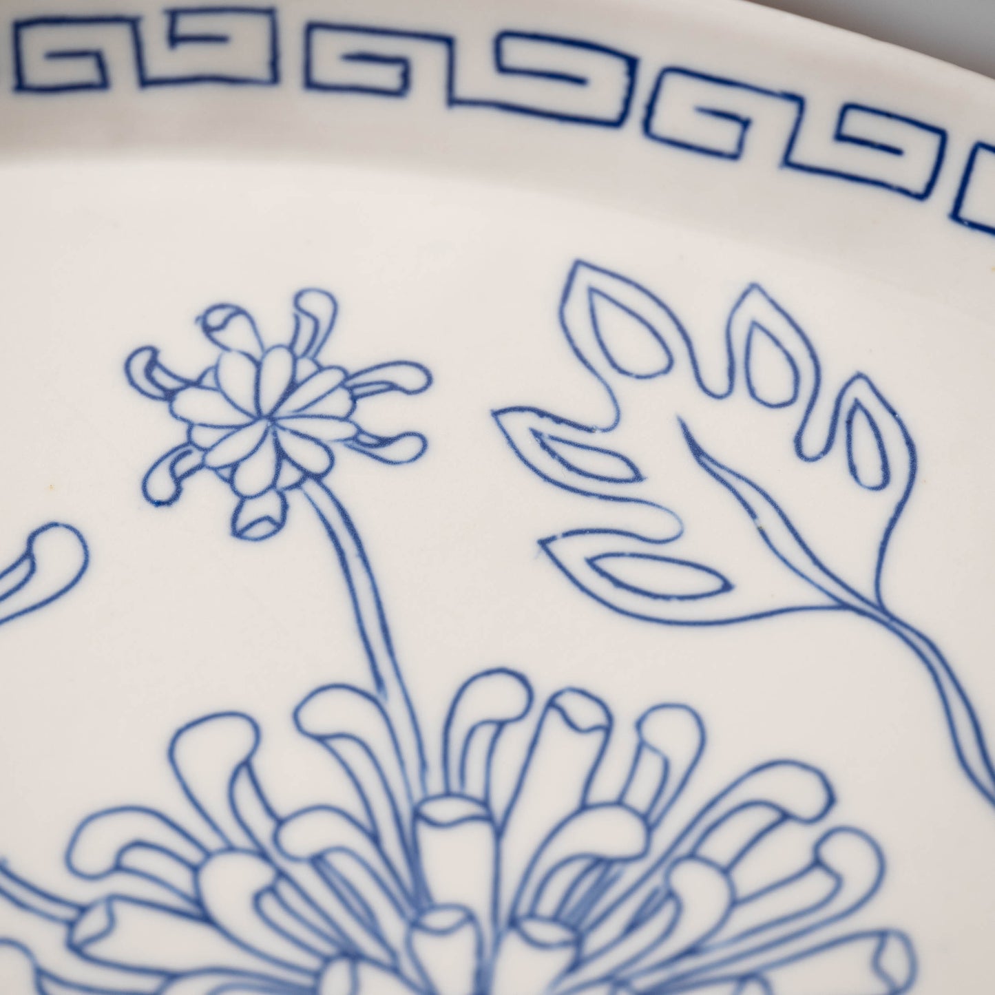 Chrysanthemum Oval Platter