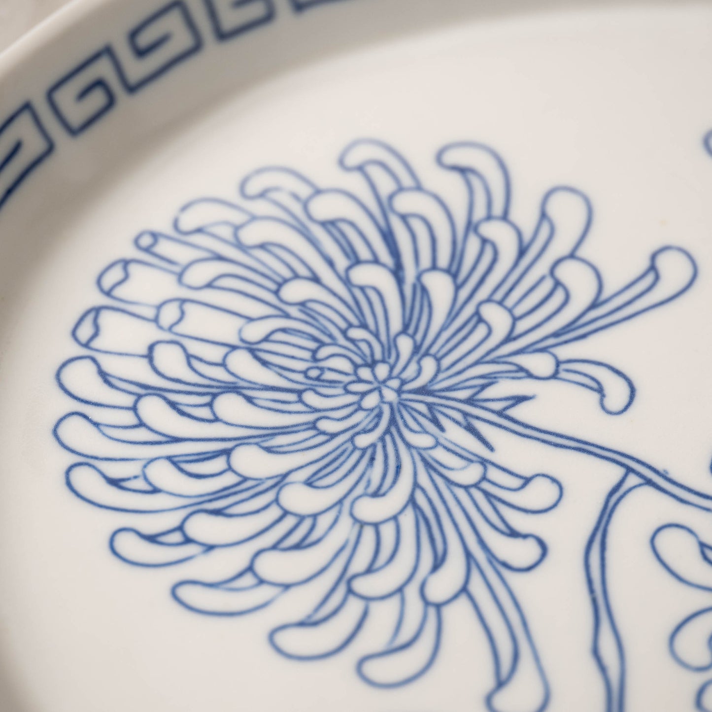 Chrysanthemum Oval Platter