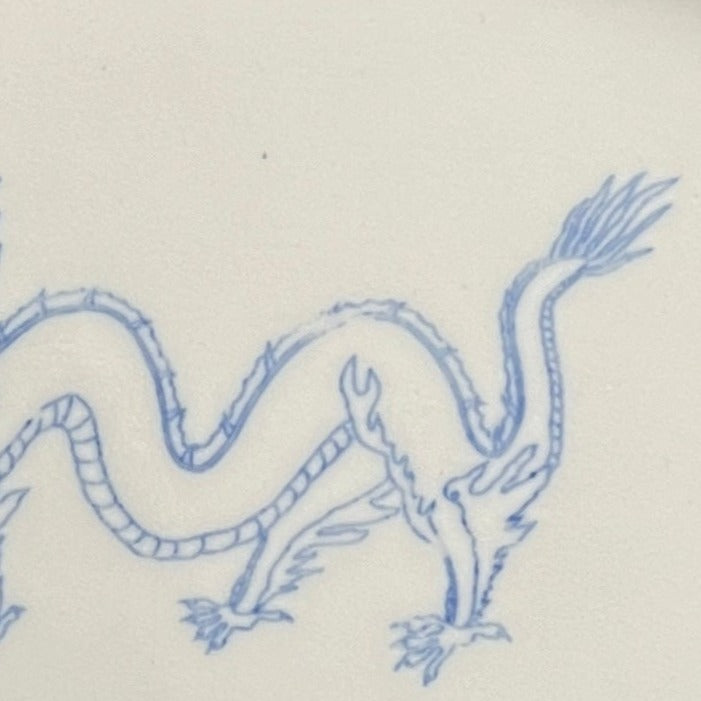 SECOND - Dragon Mountain Motif - Narrow Oval