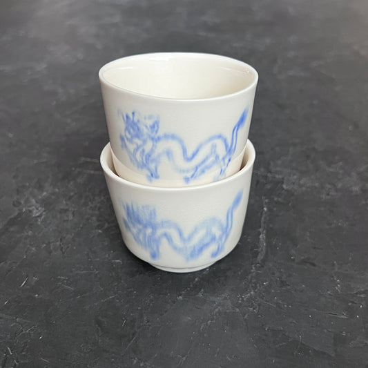 SECOND - Set of 2 Dragon Cups