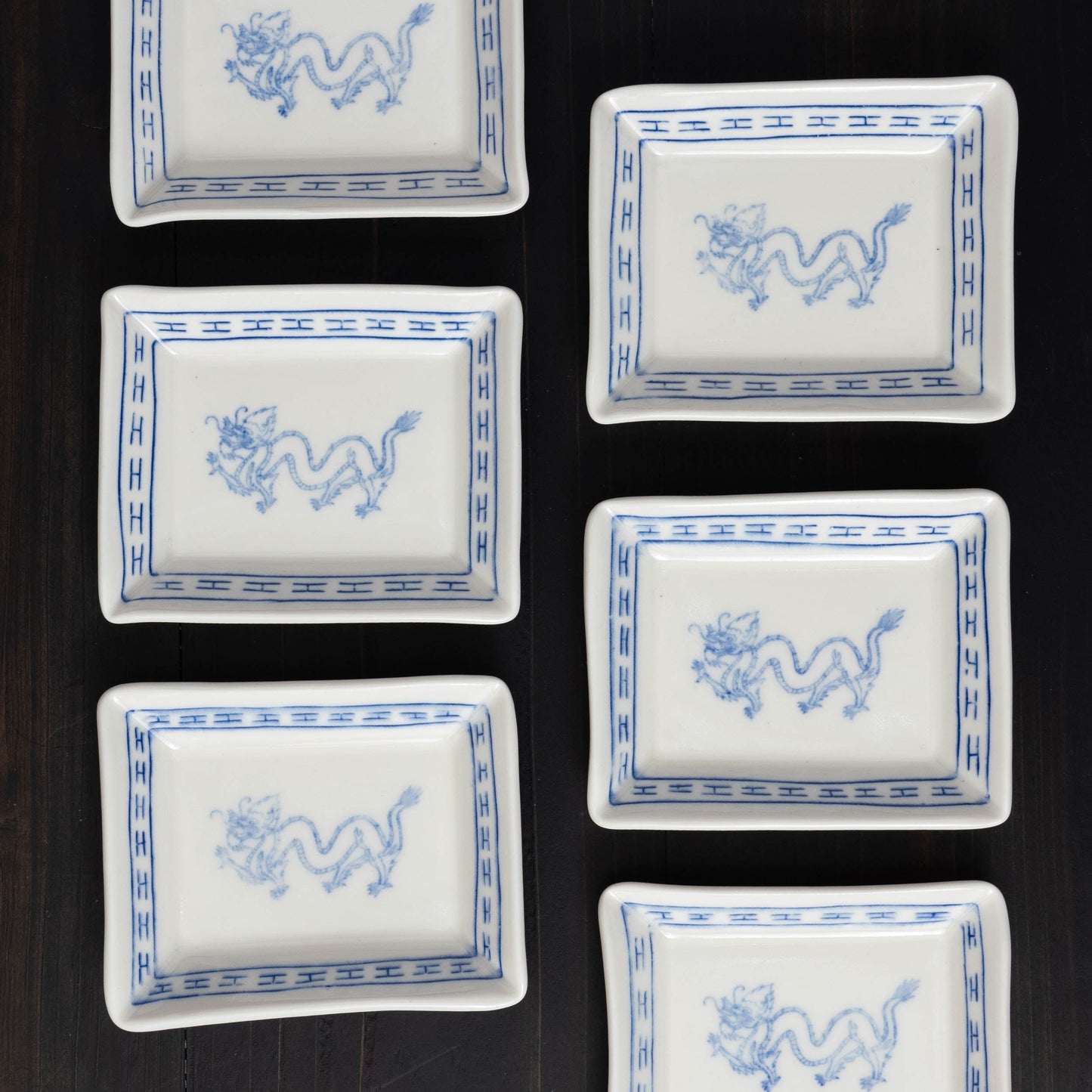 Dragon Rectangle Catchall - Inset I Fret