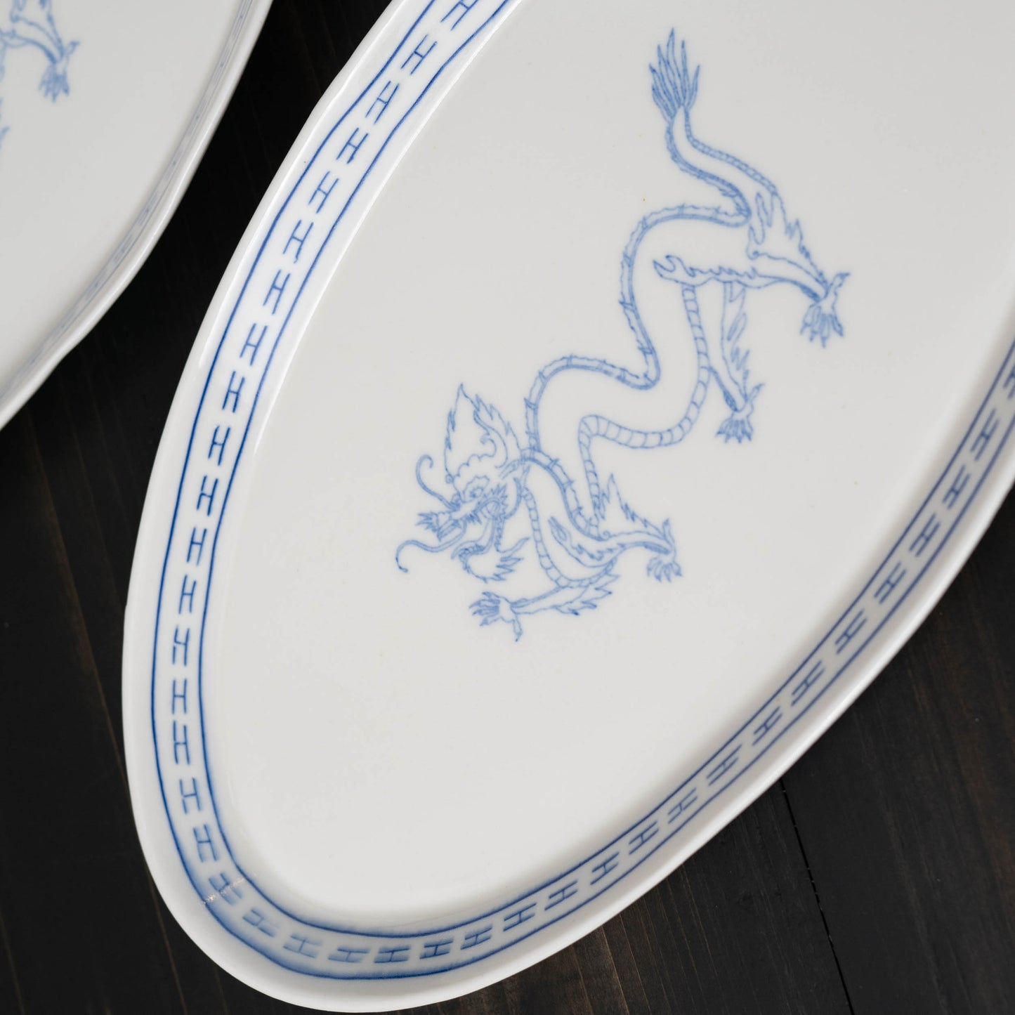 Dragon Inset I Fret - Narrow Oval