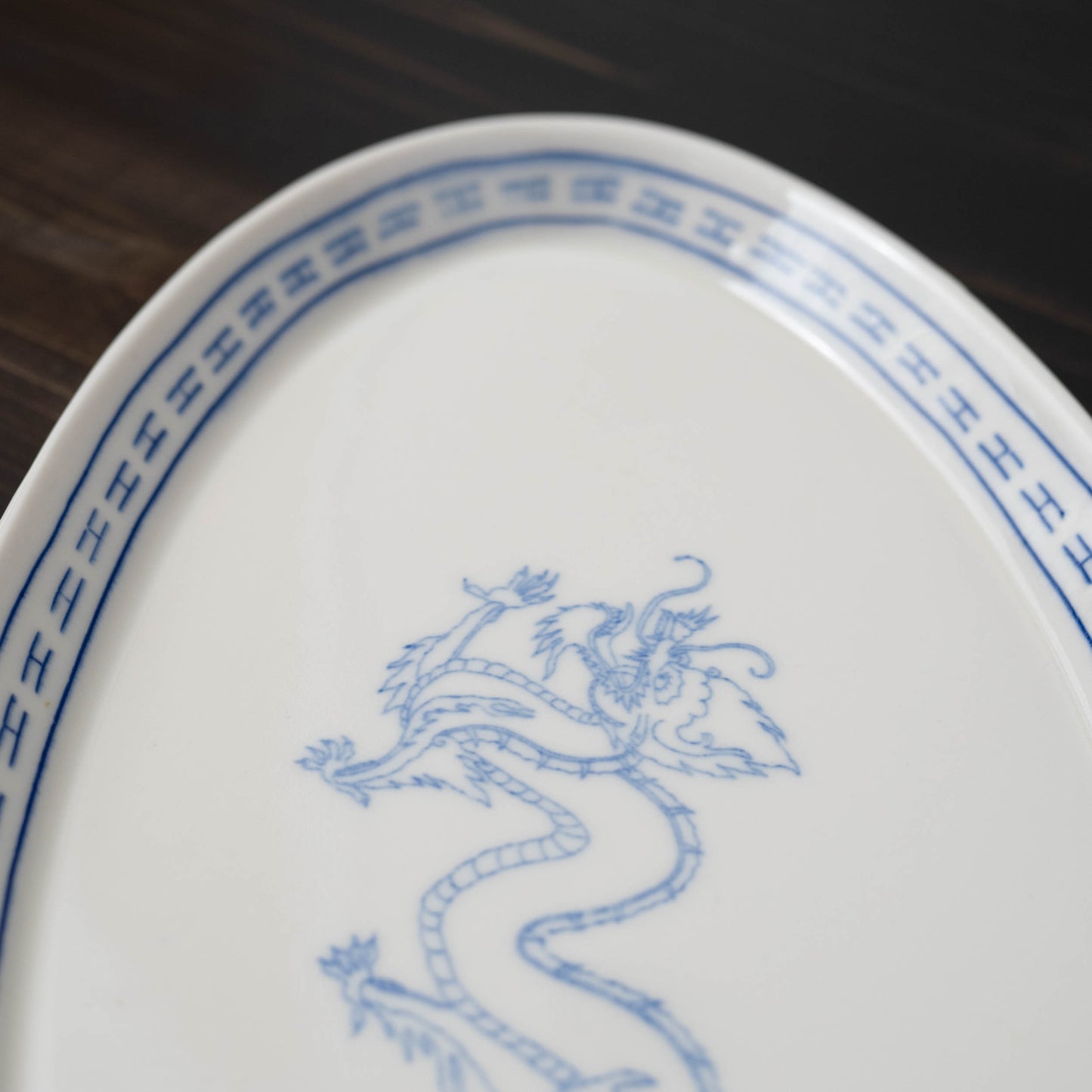 Dragon Inset I Fret - Narrow Oval
