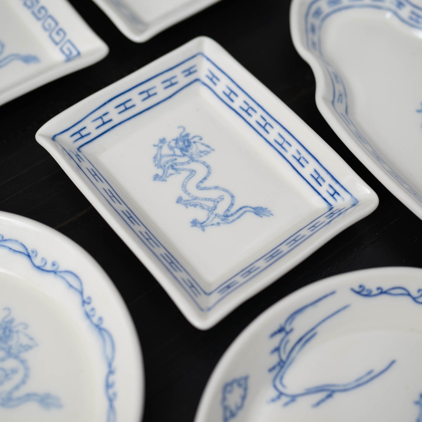 Dragon Rectangle Catchall - Inset I Fret
