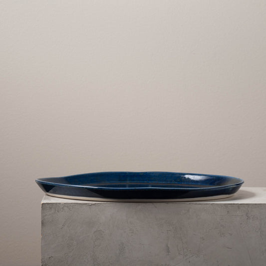 Indigo Large Oval Platter