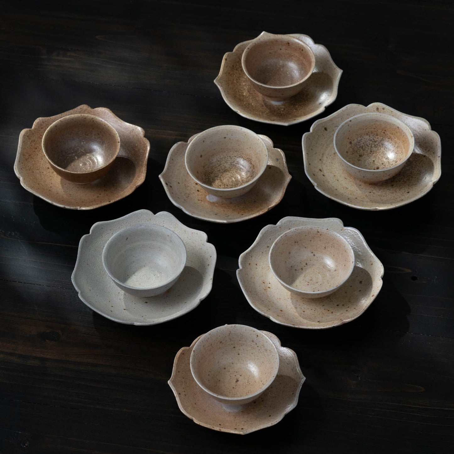 Wagashi Dish - Lotus