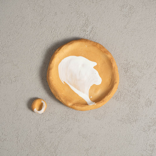 Red Clay Smudge Dish