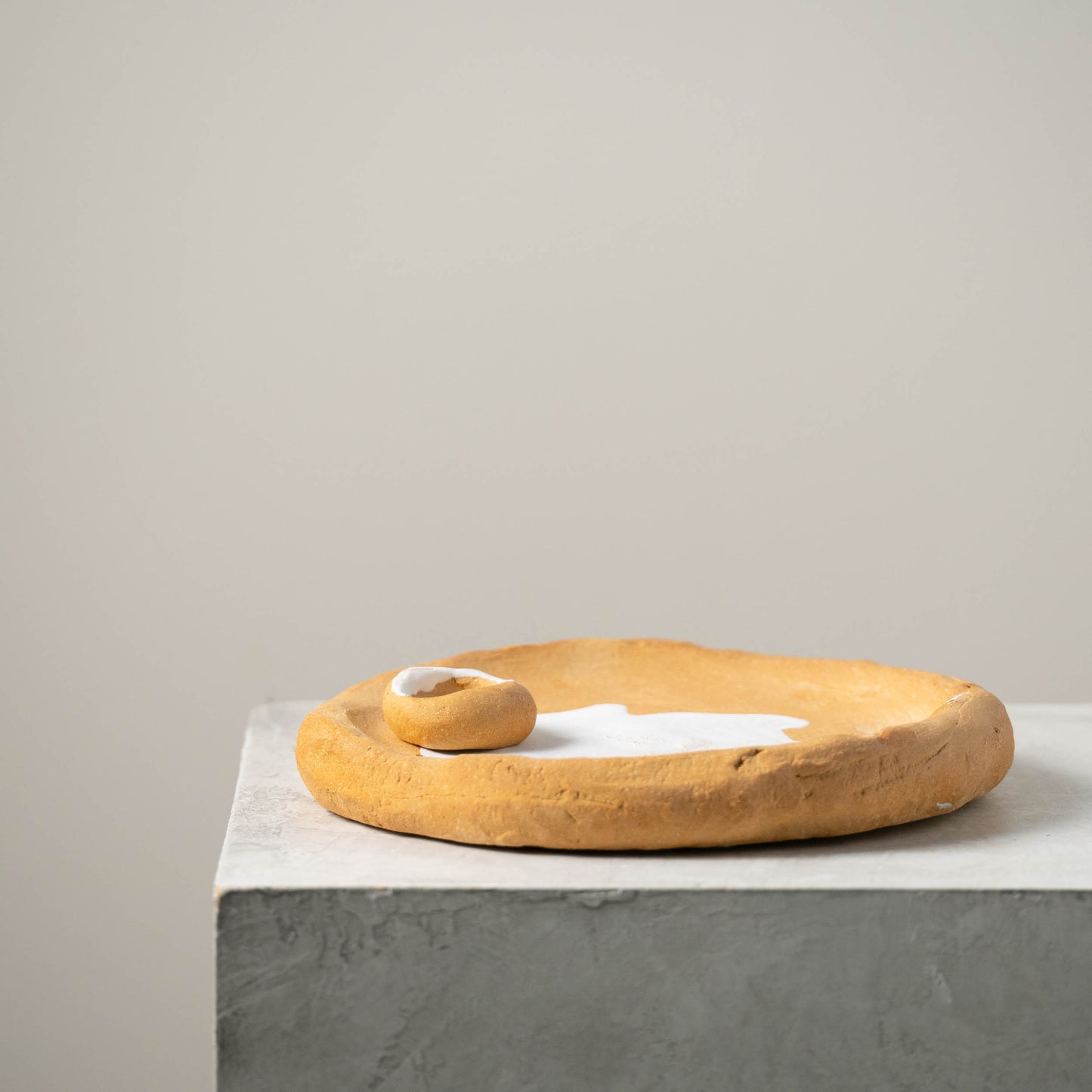 Red Clay Smudge Dish