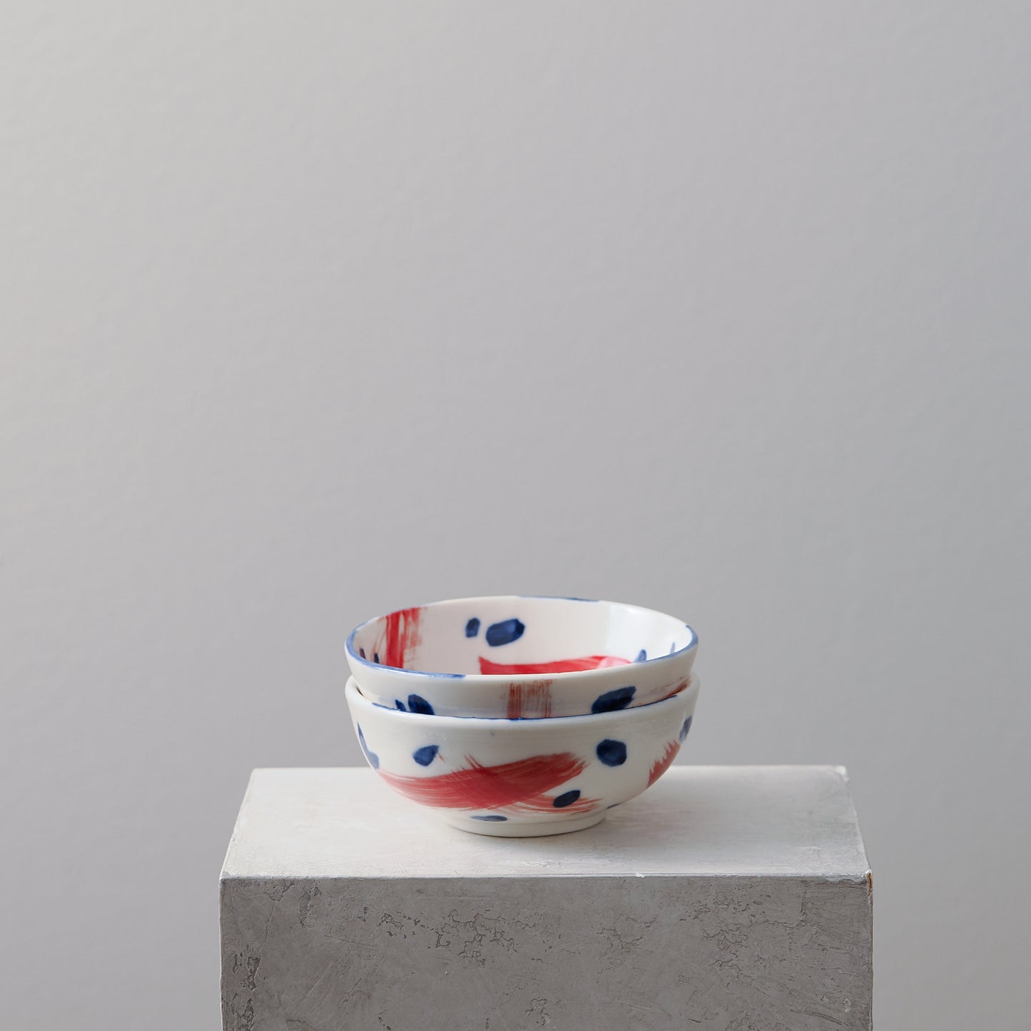 Red and Blue Small Bowl