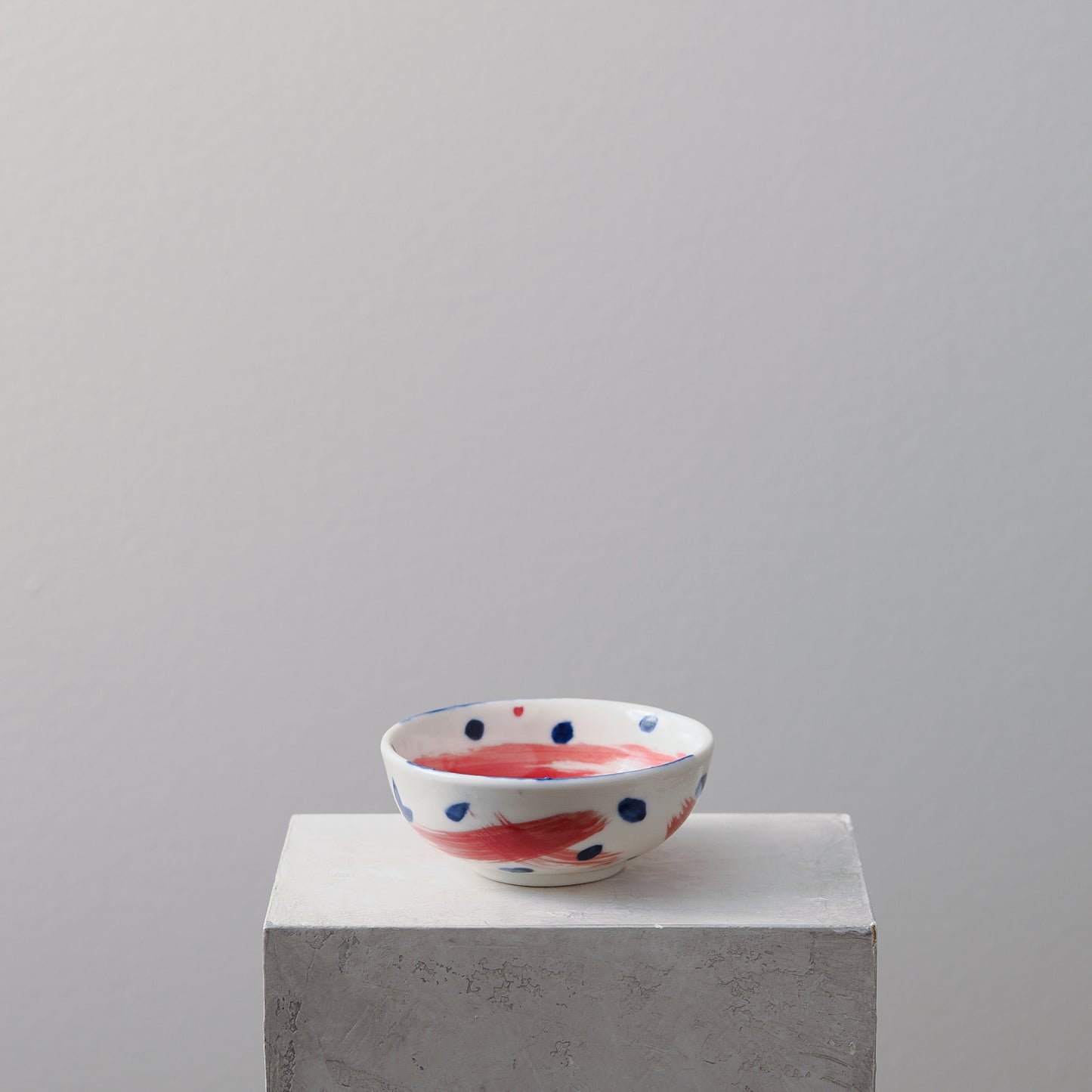 Red and Blue Small Bowl