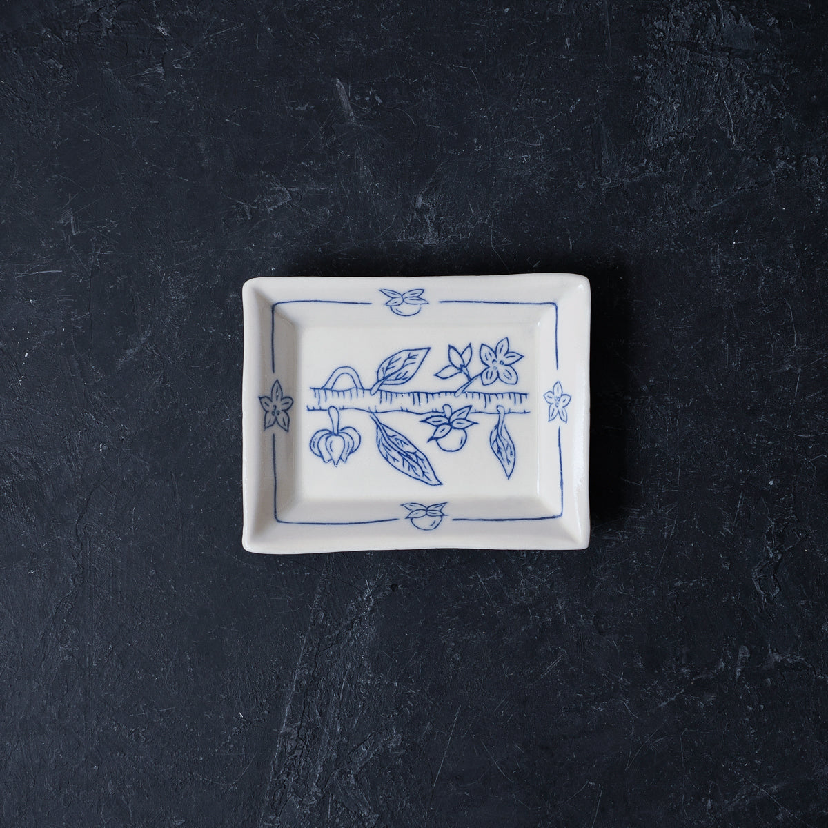 Ground Cherry Rectangle Dish