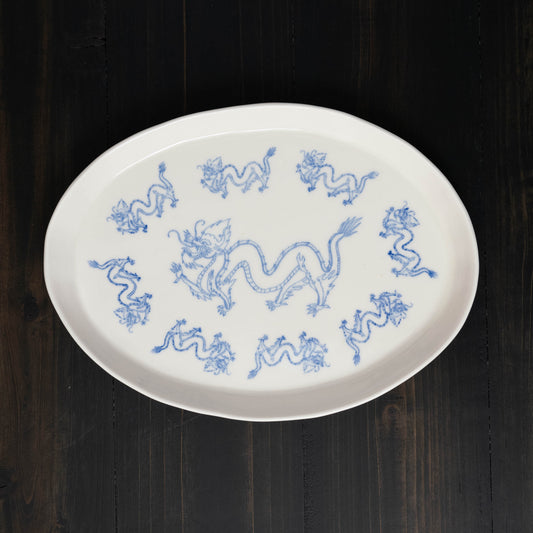 9 Dragons Large Oval