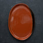 Iron Red & Tenmoku Large Oval Platter