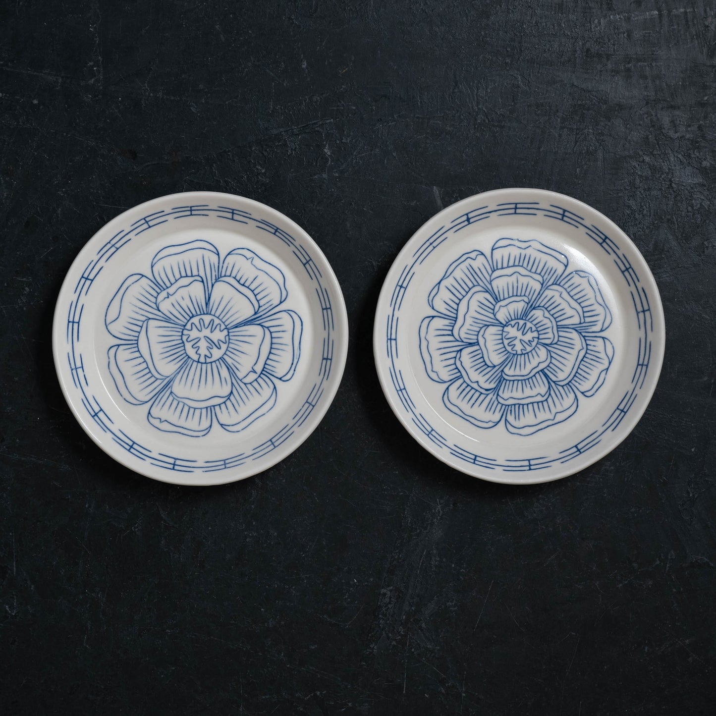 Peony Round Dish