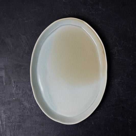 Celadon Large Oval Platter