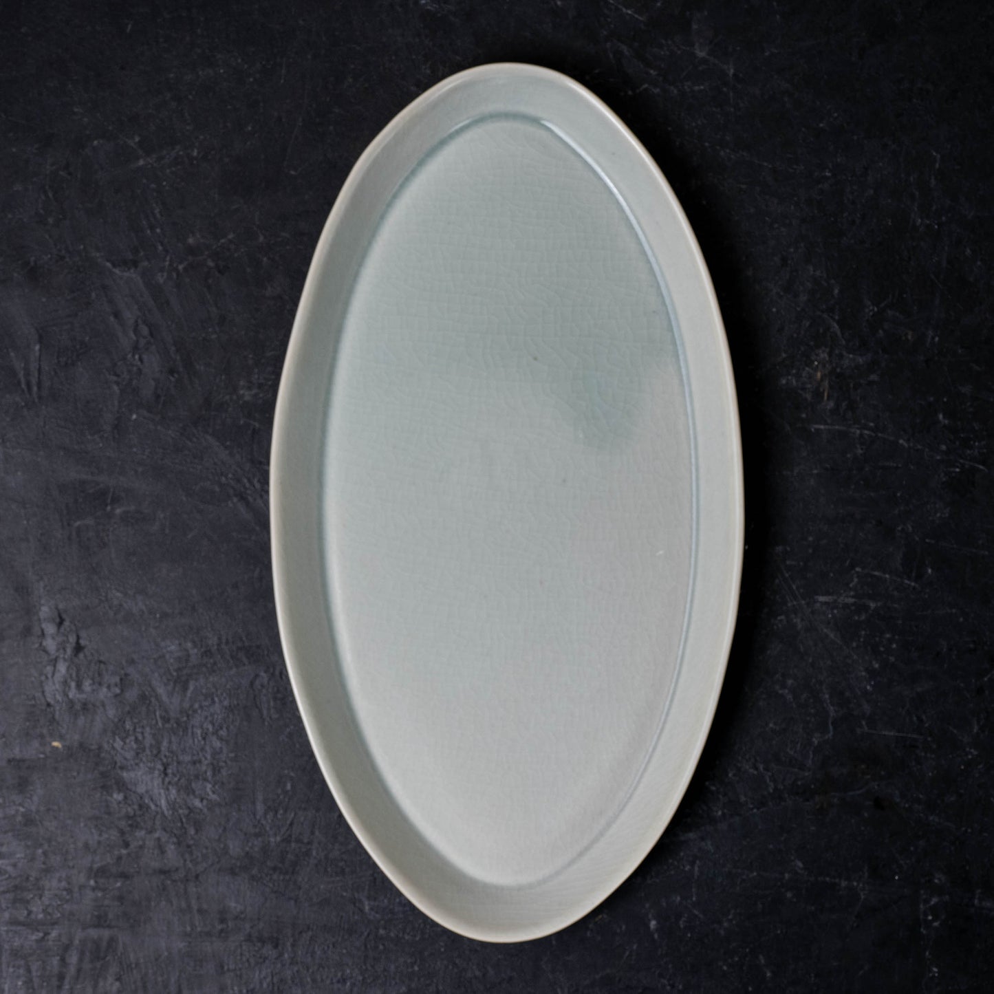 Celadon Narrow Oval Platter