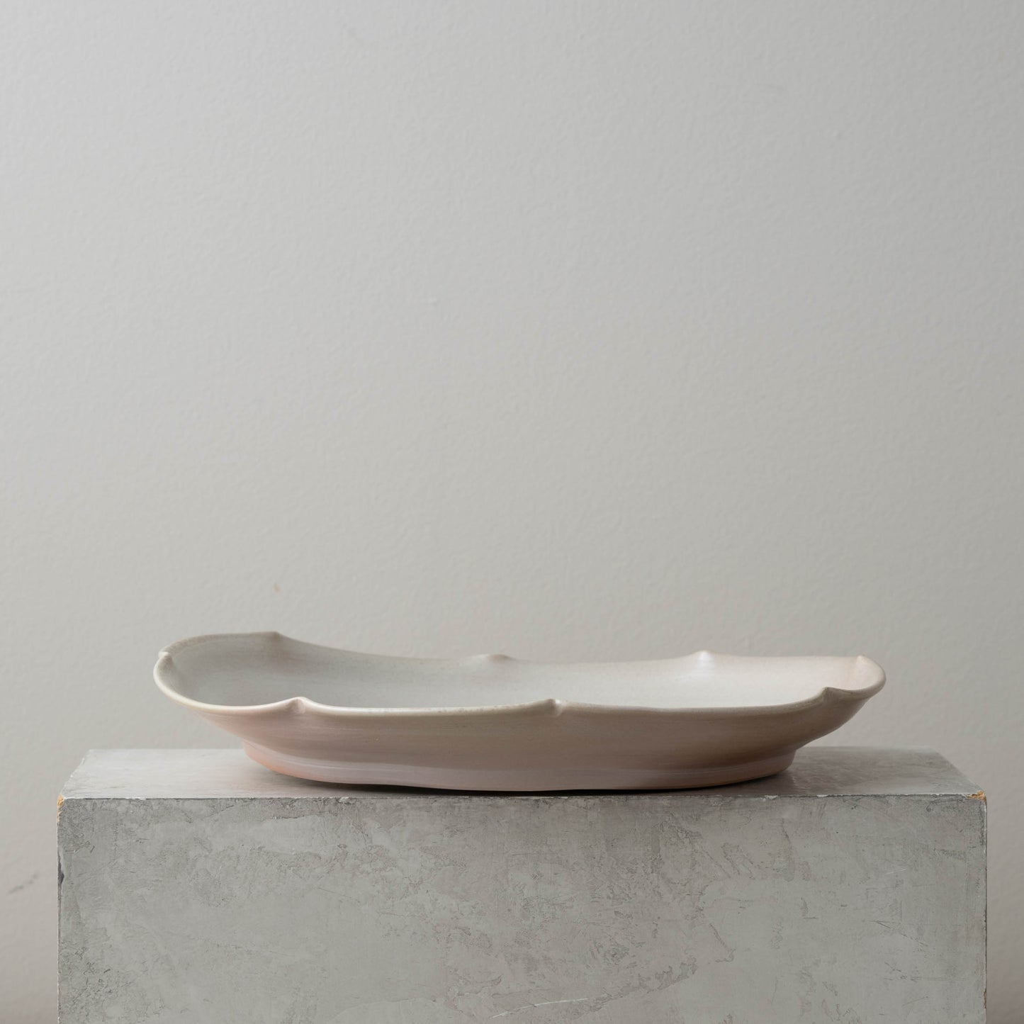 Porcelain Petal Serving Dish