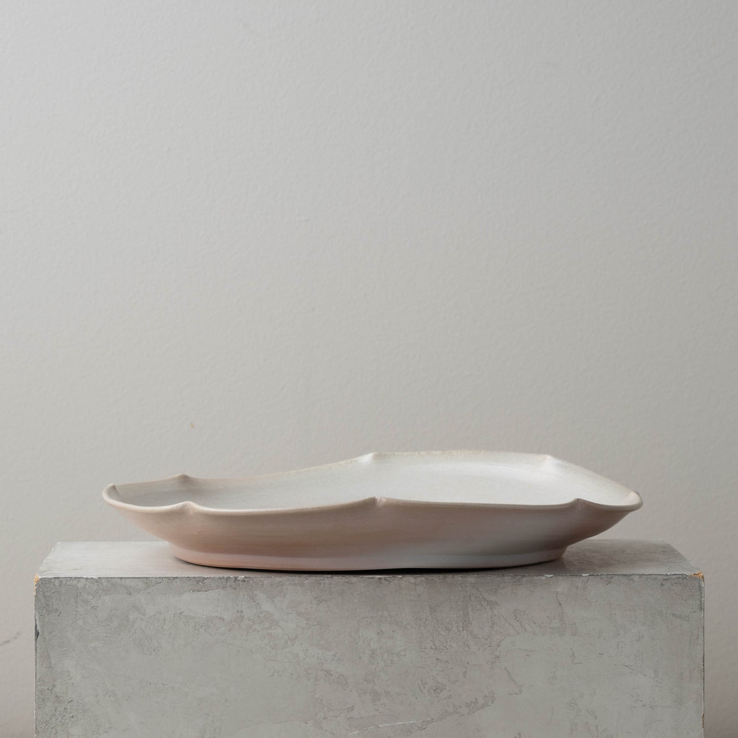 Porcelain Petal Serving Dish