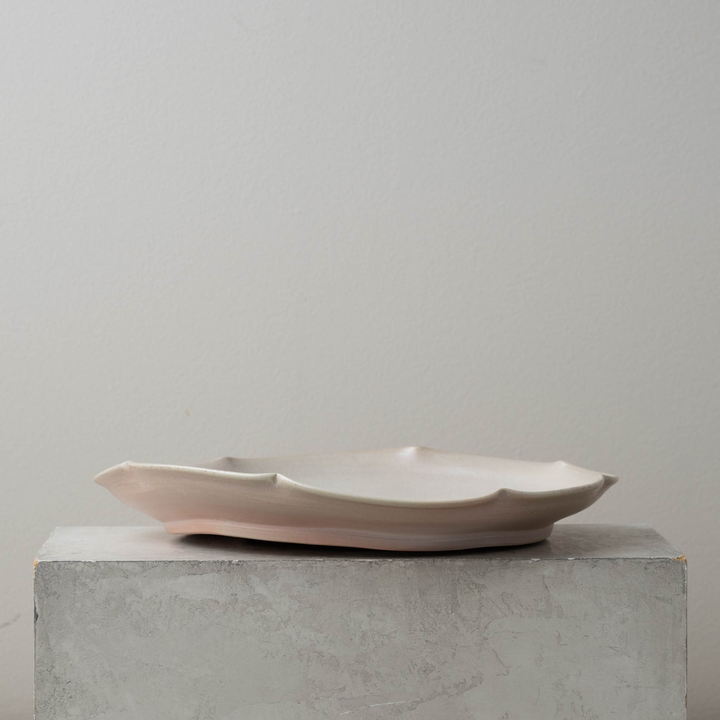 Porcelain Petal Serving Dish