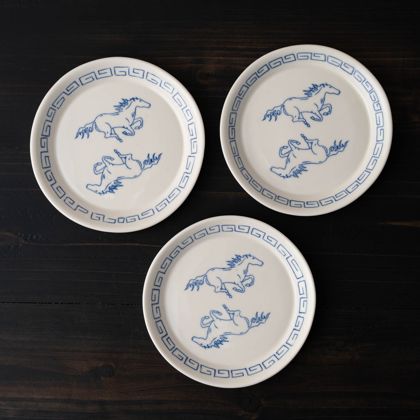 Horse S-Fret Round Catchall