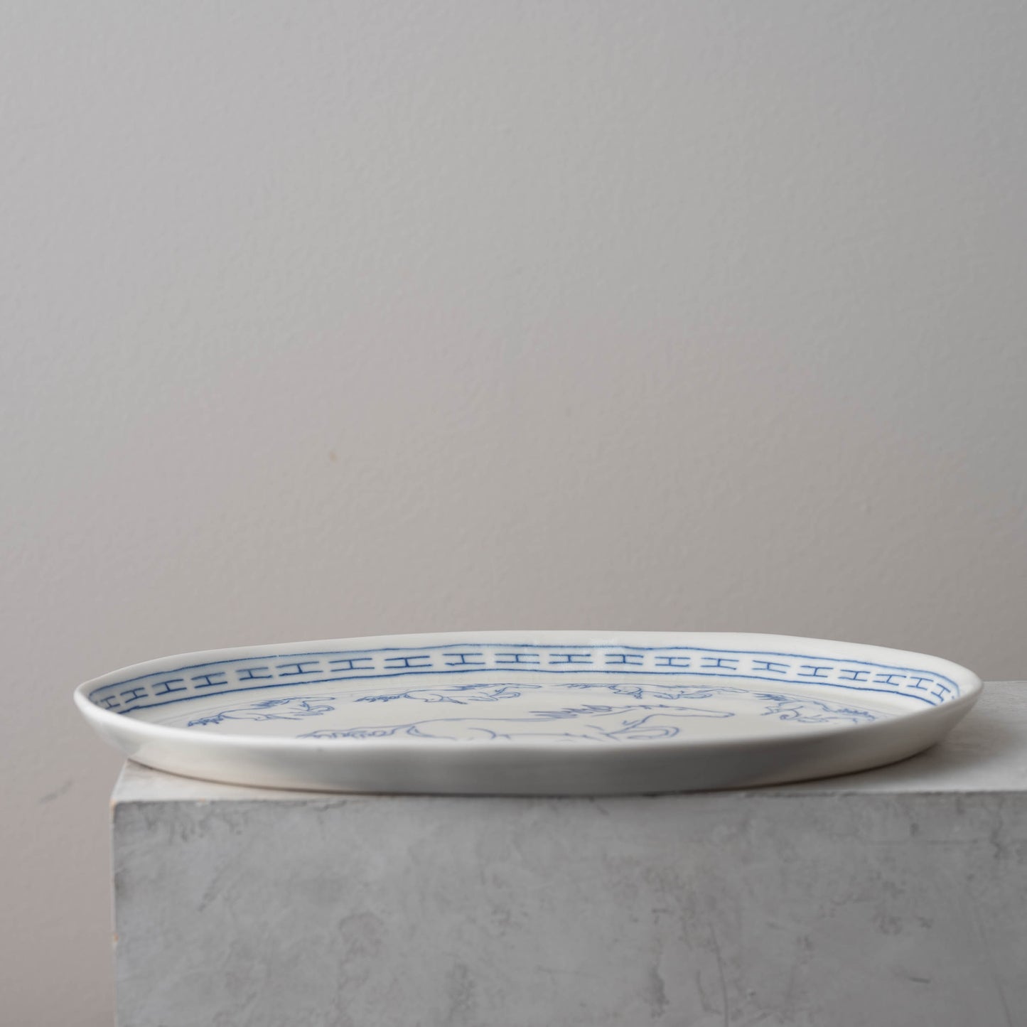 Nine Horses Large Oval