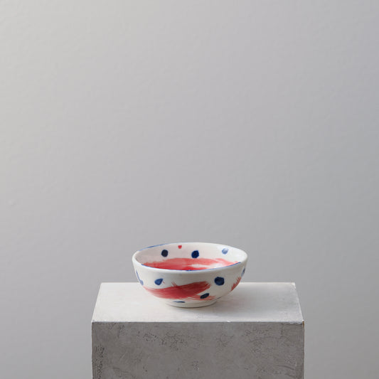 Red and Blue Small Bowl