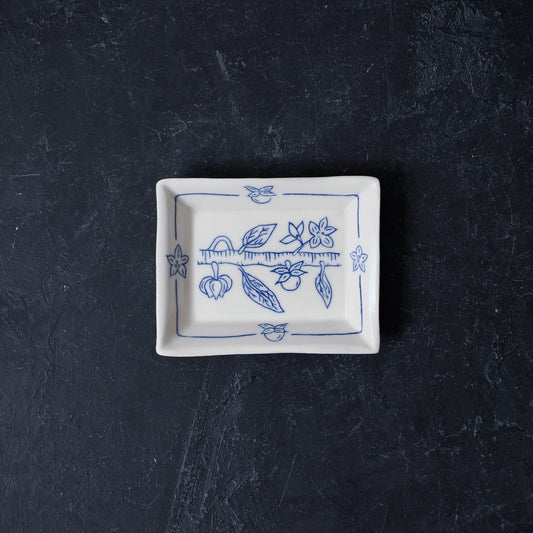 Ground Cherry Rectangle Dish
